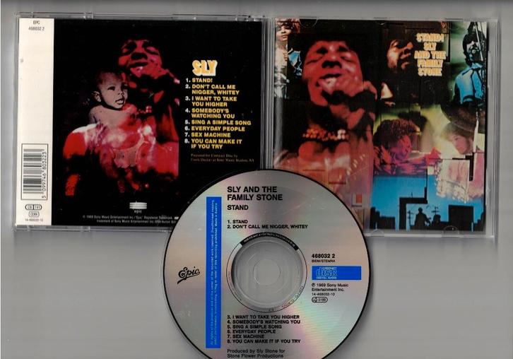 SLY AND THE FAMILY STONE CD Stand!, Cd's en Dvd's, Cd's | R&B en Soul, Zo goed als nieuw, 1960 tot 1980, Ophalen of Verzenden