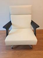 Luxe Design Stoel – Nederlands – Harvink – Wit Leer, Ophalen, Wit, Zo goed als nieuw, Metaal