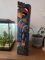 Houten Beeld - 50-60cm, Antiek en Kunst, Ophalen of Verzenden