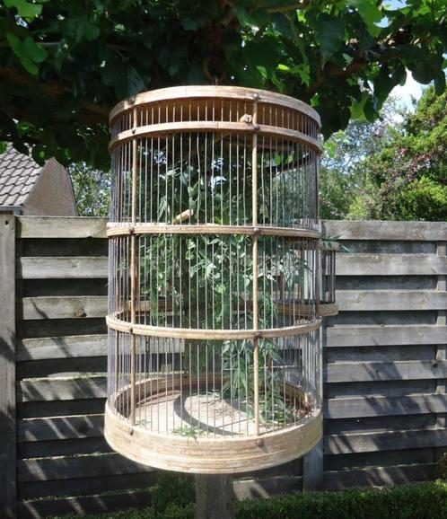 Brocante kanarie KOOI - unieke eenmalige uitvoering - Deco, Dieren en Toebehoren, Vogels | Hokken en Kooien, Gebruikt, Vogelkooi