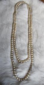 Vintage parelketting (geknoopt), Ophalen of Verzenden, Overige materialen, Ketting
