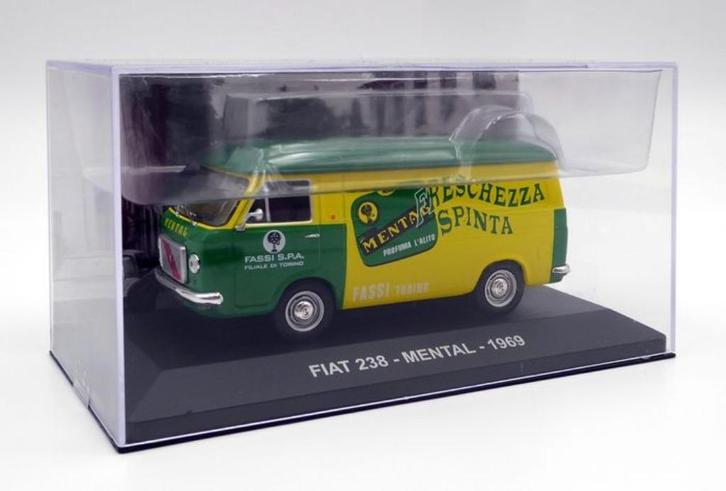 Fiat 238-Mental-1969, Hobby en Vrije tijd, Modelauto's | 1:43, Zo goed als nieuw, Auto, Overige merken, Ophalen of Verzenden