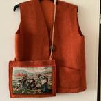 Handgemaakte wollen bodywarmer, mouwloze jas, nieuw, Kleding | Dames, Bodywarmers, Verzenden, Nieuw