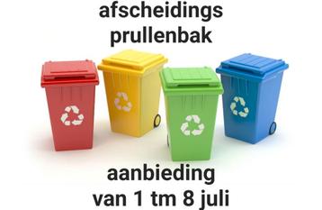 NIEUW Witte Afvalkast voor afvalscheiding 3 emmers #197 beschikbaar voor biedingen