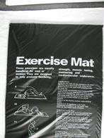 Fitnessmat met oefeningen / exercise mat, z.g.a.n., Verzenden, Zo goed als nieuw, Fitnessmat
