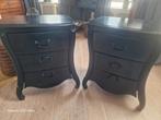 Twee Zeer unieke brocante nachtkastjes., Huis en Inrichting, Ophalen