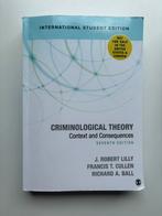 Criminological theory- 7e editie, Ophalen of Verzenden, Beta, Zo goed als nieuw, WO