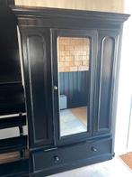 Spiegelkast - linnenkast, Huis en Inrichting, Kasten | Kledingkasten, Ophalen, Met plank(en), Gebruikt, 100 tot 150 cm