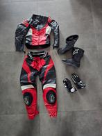 Z.G.A.N Alpinestars Stella 2-delig leren motorpak incl., Motoren, Ophalen, Combipak, Alpinestar, Dames