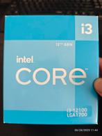 Intel i3-12100, 12MB Cache, LGA1700, Ophalen of Verzenden, Zo goed als nieuw