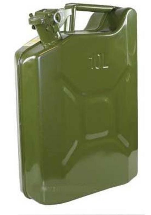 nize jerrycan metaal 10 ltr, Caravans en Kamperen, Kampeeraccessoires, Nieuw, Ophalen of Verzenden