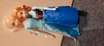 Barbie Frozen poppen, Ophalen of Verzenden, Zo goed als nieuw, Barbie