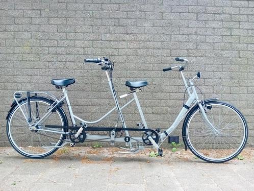 Deelbare Van Raam HJD DUO ouder-kind tandem met vrijloop, Fietsen en Brommers, Fietsen | Tandems, Zo goed als nieuw, Minder dan 10 versnellingen