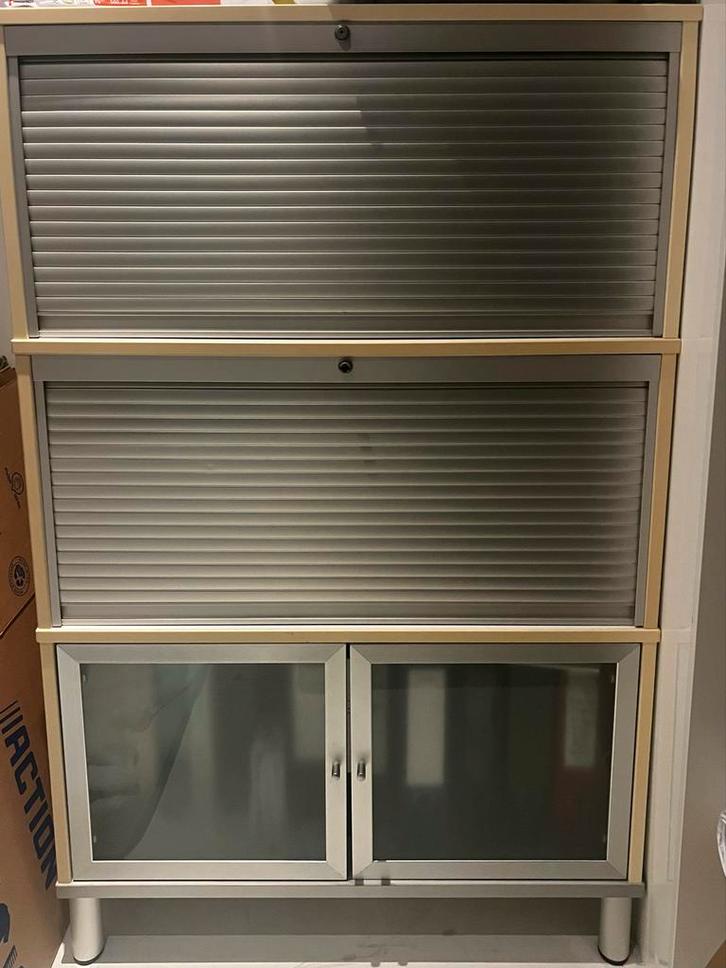 IKEA Effectiv kantoorkasten, Huis en Inrichting, Kasten | Roldeurkasten en Archiefkasten, Gebruikt, 100 tot 150 cm, 50 tot 100 cm