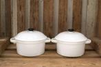 2 stuks Mini stoofpannetjes/ovenschaaltjes 39516, Huis en Inrichting, Keuken | Potten en Pannen, Ophalen of Verzenden, Gebruikt