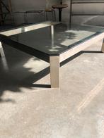 Leuke grote vintage salontafel bijzettafel, Ophalen, Gebruikt, 50 tot 100 cm, Rond