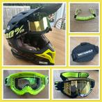 Just1 J39Kinetic cross brommer helm maat S en 2 brillen 100%, Overige merken, Offroadhelm, Ophalen of Verzenden, S