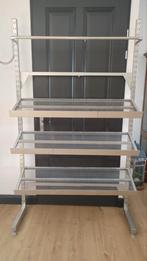 Ikea BRODER rack/stellage voor jassen en schoenen, Huis en Inrichting, Ophalen, Gebruikt, 200 cm of meer, Metaal