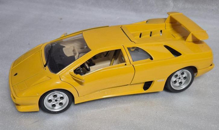 Lambourghini Diablo Modelauto 1:18, Hobby en Vrije tijd, Modelauto's | 1:18, Zo goed als nieuw, Auto, Bburago, Ophalen of Verzenden