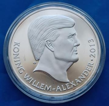 Penning Koning Willem-Alexander 2013    beschikbaar voor biedingen