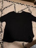 Zwarte glitter Zara Top - Maat S, Zwart, Ophalen of Verzenden, Korte mouw, Maat 36 (S)