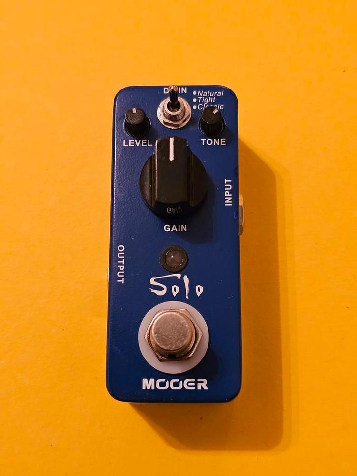 Mooer Solo Distortion, Muziek en Instrumenten, Effecten, Zo goed als nieuw, Distortion, Overdrive of Fuzz, Ophalen of Verzenden