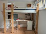Kinderbed hoogslaper ikea Lo wit/hout/metaal, Kinderen en Baby's, Kinderkamer | Stapelbedden en Hoogslapers, Ophalen, Zo goed als nieuw
