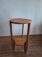 Gerestaureerd Art deco tafeltje, Huis en Inrichting, Ophalen of Verzenden, Zo goed als nieuw, Hout, Minder dan 55 cm
