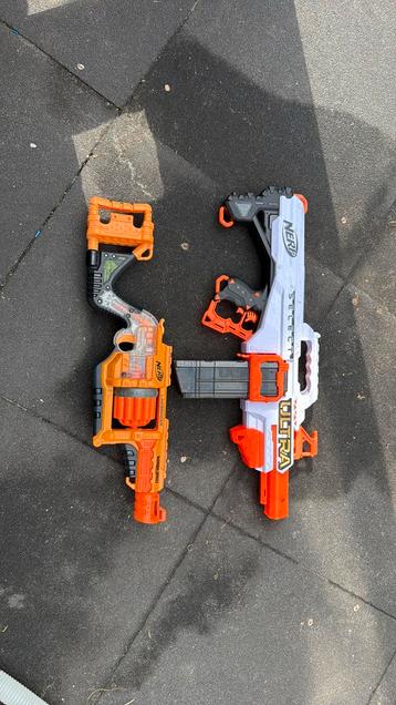 2x nerf guns beschikbaar voor biedingen