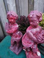 Tuinbeeld engel 2st verf opknappen +-40cm hoog Miekje, Ophalen, ., Zo goed als nieuw, .