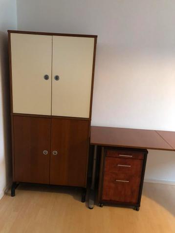 Bureau met kast, Ikea - afbeelding 2