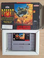 Desert Strike (doos + cart) NTSC - SNES, 1 speler, Ophalen of Verzenden, Gebruikt