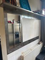 Design kapstok van RVS met verlichting, Huis en Inrichting, Woonaccessoires | Kapstokken, Ophalen, Metaal, Wandkapstok, Minder dan 100 cm