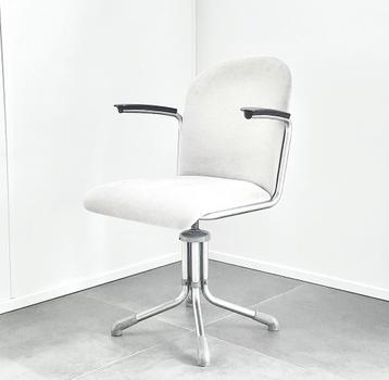 Stoel bureaustoel WH Gispen mod 356 vintage retro design beschikbaar voor biedingen