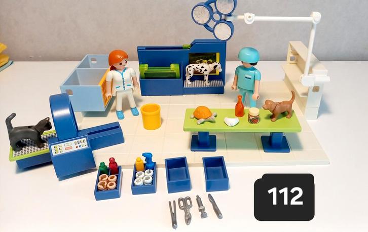 Playmobil Dierenarts - Complete Set in Nieuwstaat, Kinderen en Baby's, Speelgoed | Playmobil, Zo goed als nieuw, Complete set
