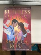 Ruthless Vows - Rebecca Ross, Ophalen of Verzenden, Zo goed als nieuw, Nederland