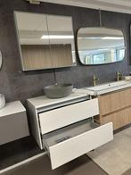 Badmeubel + Topblad Glans Wit 80x46 Greeploos Softclose, Doe-het-zelf en Verbouw, Sanitair, Ophalen, Info@dealplein.nl, Dealplein