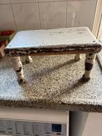 Vintage voetenbankje, Huis en Inrichting, Woonaccessoires | Overige, Ophalen of Verzenden, Gebruikt