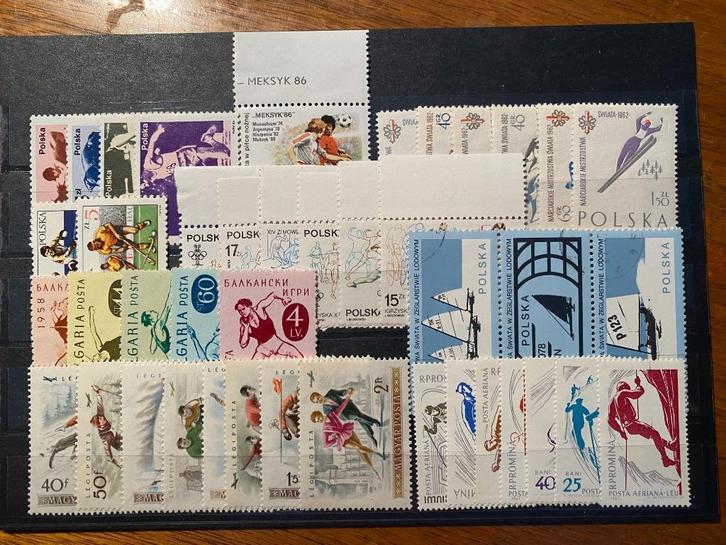 OOST EUROPA top kavel postfris materiaal serie incl. blokken, Postzegels en Munten, Postzegels | Volle albums en Verzamelingen