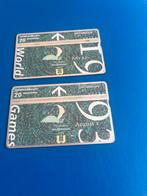 PTT Telecom The Hague World Games 1993 - 2 stuks, Ophalen of Verzenden, Buitenland