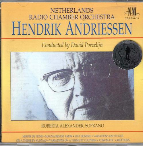 Hendrik Andriessen op NM Classics, Cd's en Dvd's, Cd's | Klassiek, Gebruikt, Overige typen, Romantiek, Verzenden