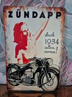 Zundapp reclamebord, Ophalen of Verzenden, Nieuw, Reclamebord