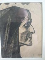 Jan Toorop 'Dante' 1914, Antiek en Kunst, Kunst | Etsen en Gravures, Ophalen of Verzenden