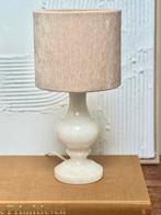 Witte marmer lamp, Gebruikt, Ophalen of Verzenden