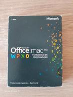 Microsoft Office Mac 2011 WPXO, Ophalen of Verzenden, Zo goed als nieuw, MacOS