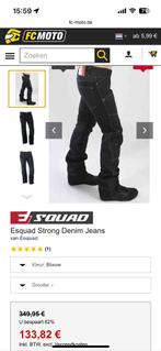 Esquad nieuw strong kevlar motor denim french 32w/36l, Motoren, Kleding | Motorkleding, Esquad, Broek | textiel, Nieuw zonder kaartje