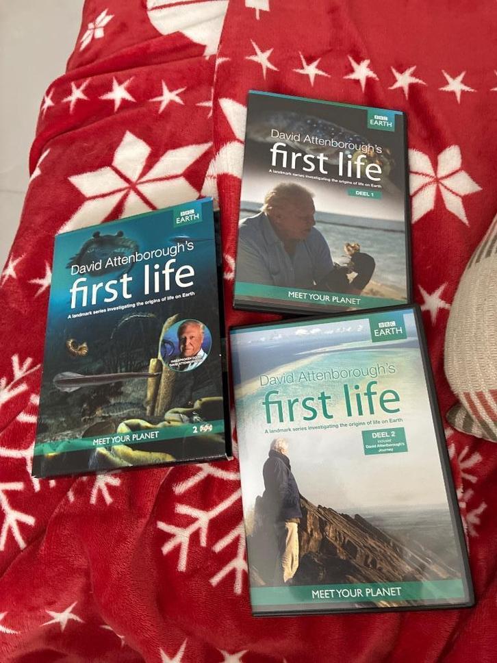 DVD-set David Attenborough’s First Life BBC Earth, Cd's en Dvd's, Dvd's | Documentaire en Educatief, Zo goed als nieuw, Natuur