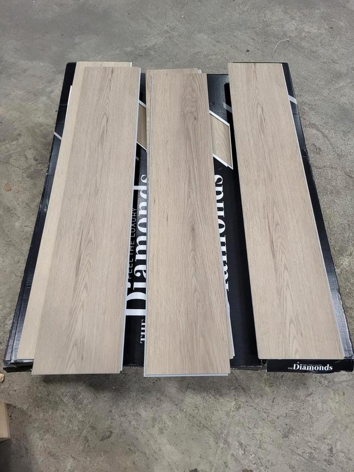 Restpartij Pvc Vloer Klik 13 m2 (Nieuw in Doos), Huis en Inrichting, Stoffering | Vloerbedekking, Nieuw, Overige typen, Ophalen of Verzenden