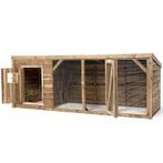 Kippenren met nachthok Britt XL, Dieren en Toebehoren, Ophalen of Verzenden, Nieuw, Kippenhok of Kippenren