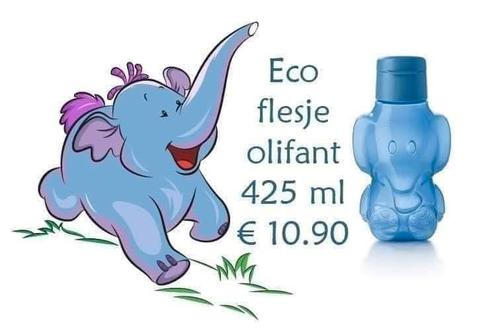 Tupperware Ecofles Olifant, Huis en Inrichting, Keuken | Tupperware, Nieuw, Blauw, Ophalen of Verzenden